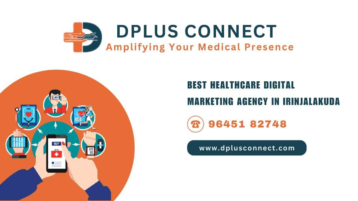 Doctor using digital marketing services from the best healthcare digital marketing agency in Irinjalakuda to grow online presence