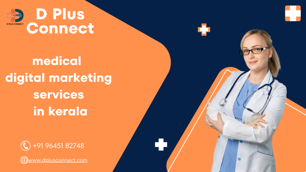 Team at D Plus providing medical digital marketing services in Kerala