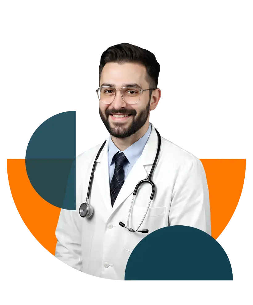 Doctor building online presence and attracting patients