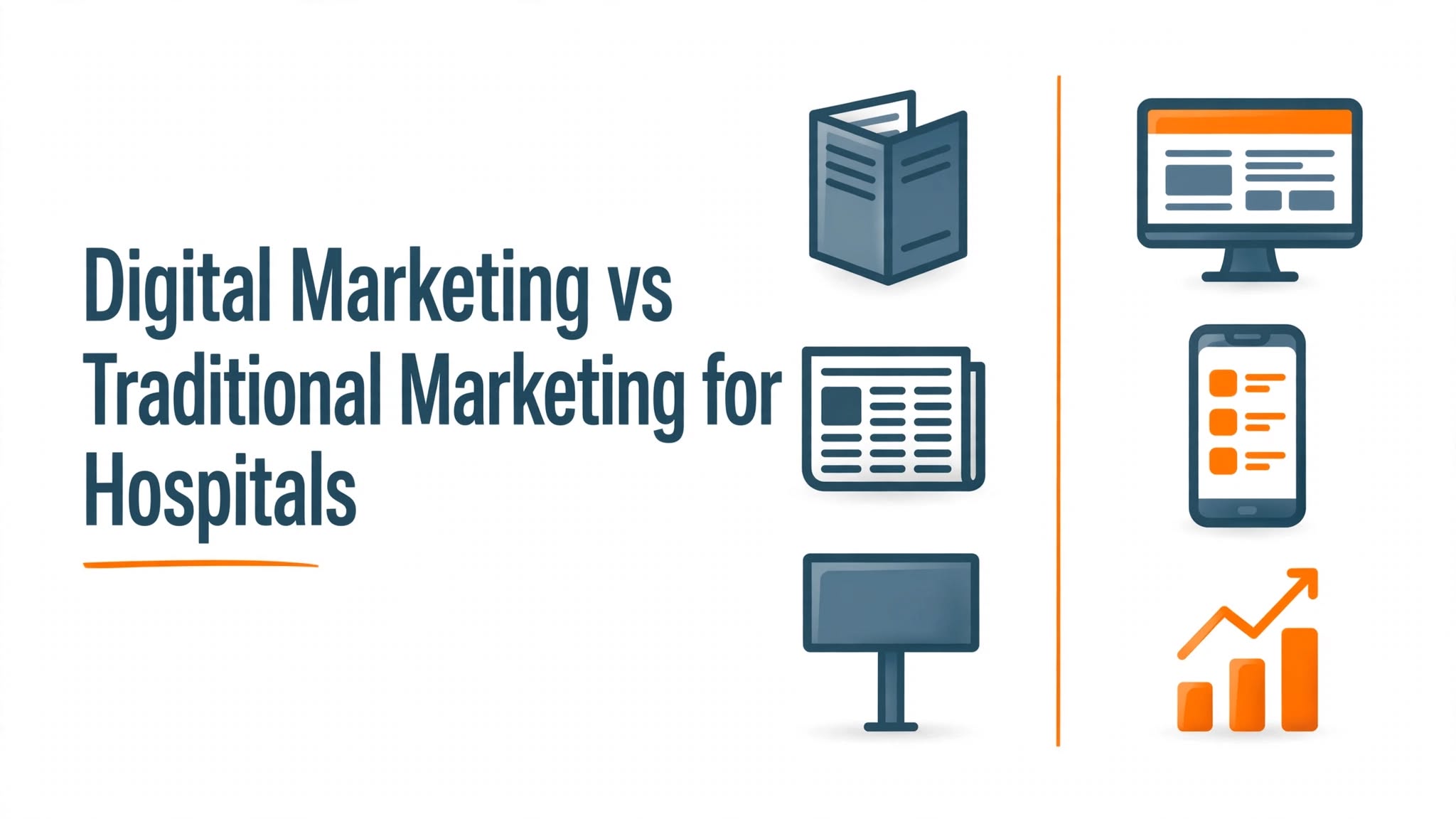 Digital marketing vs traditional marketing for hospitals